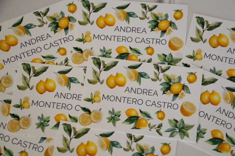 12 Tags Limones