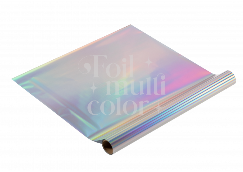 FOIL PLATA HOLOGRAFICO