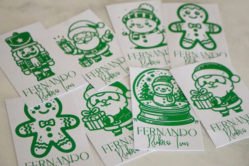 12 Tags Foil Navidad - Image 12