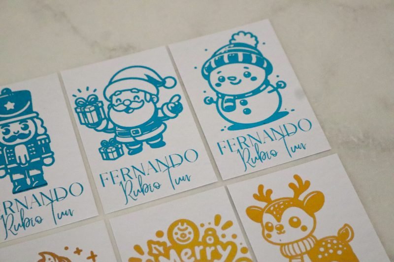 12 Tags Foil Navidad - Image 13