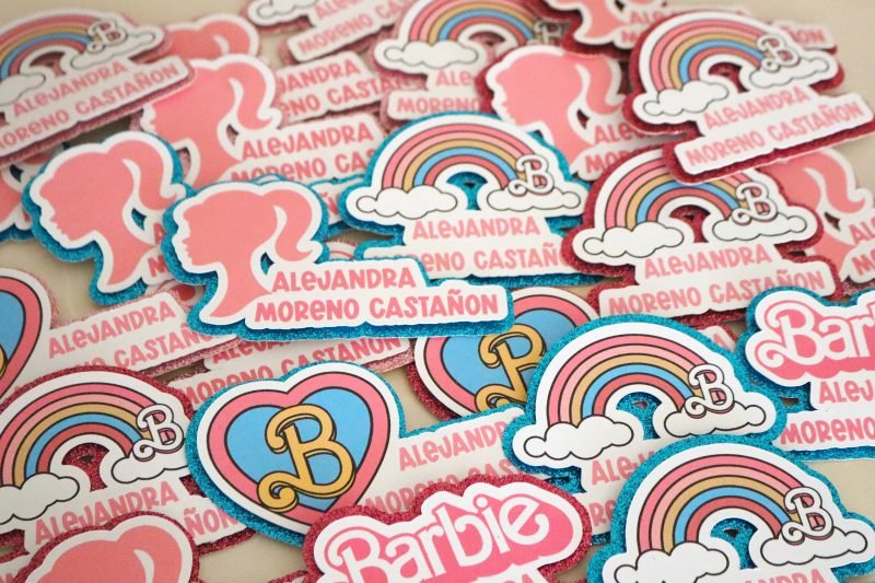 8 Maxi Tags Barbie