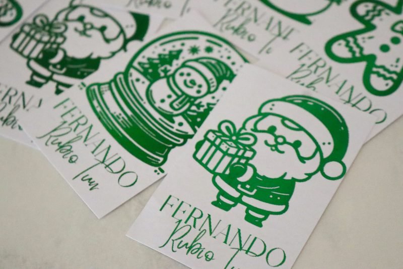 12 Tags Foil Navidad - Image 15