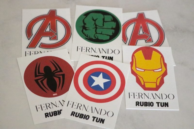 12 Tags Logos Avengers - Image 2