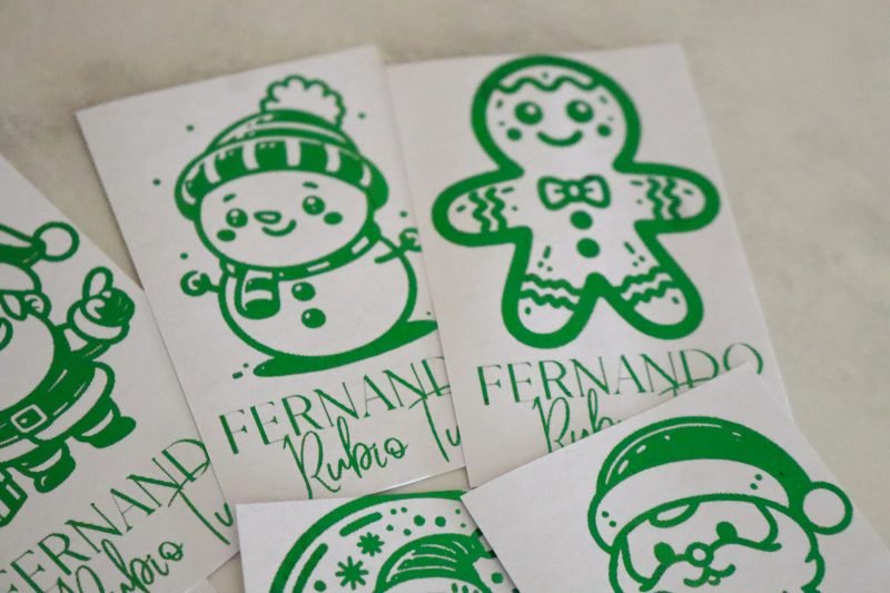 12 Tags Foil Navidad - Image 17