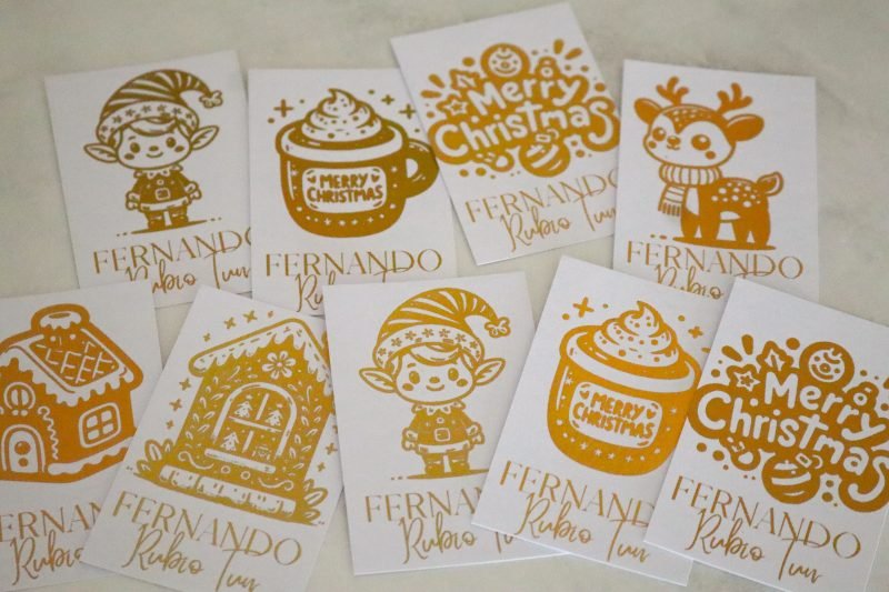 12 Tags Foil Navidad - Image 19