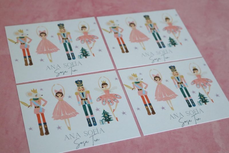 12 Tags Pink Nutcracker - Image 2