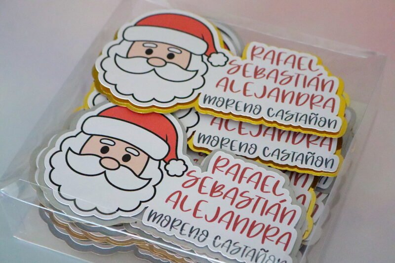 8 Maxi Tags Santa - Image 7