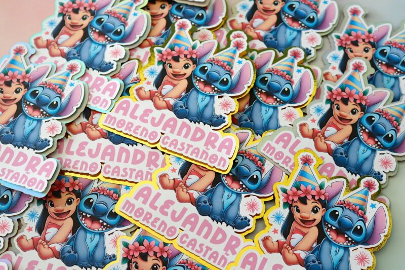 8 Maxi Tags Lilo & Stich - Image 2