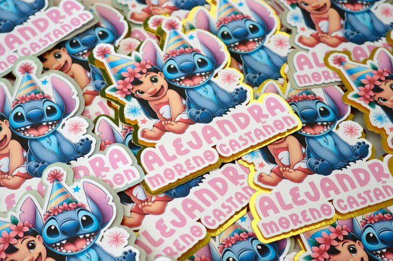 8 Maxi Tags Lilo & Stich - Image 3