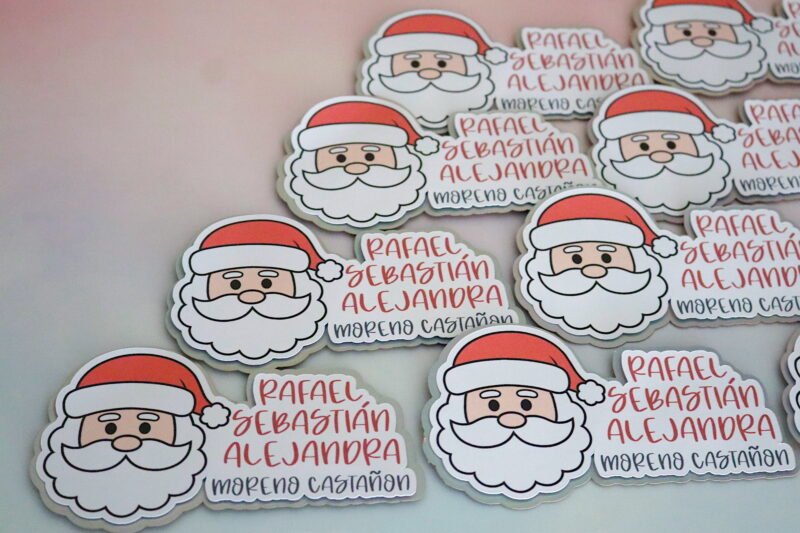 8 Maxi Tags Santa - Image 2