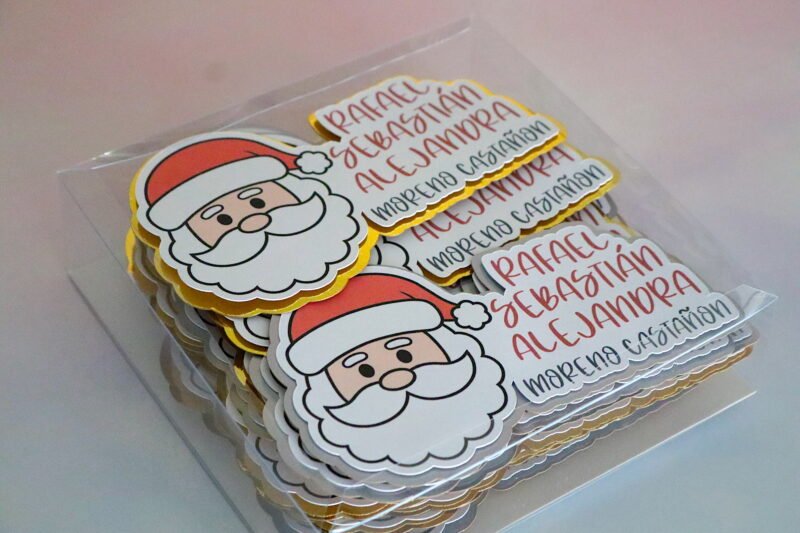 8 Maxi Tags Santa - Image 5