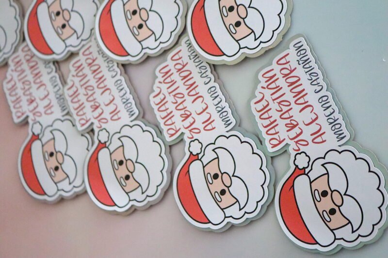 8 Maxi Tags Santa - Image 3