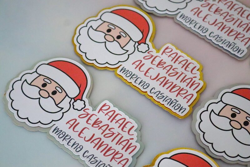 8 Maxi Tags Santa - Image 9