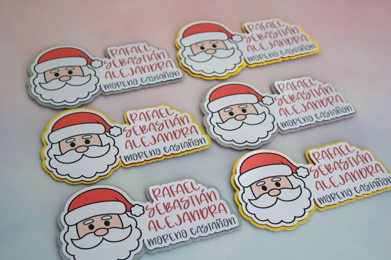 8 Maxi Tags Santa - Image 10