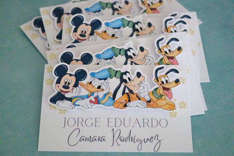 12 Tags Mickey & Sus Amigos