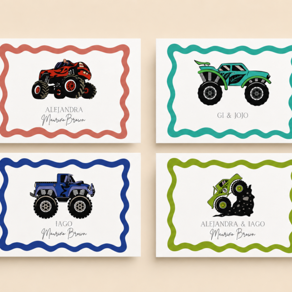12 Tags Monster truk