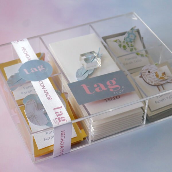 Mega Acrilico 24 Tags & 20 MoneyHolders