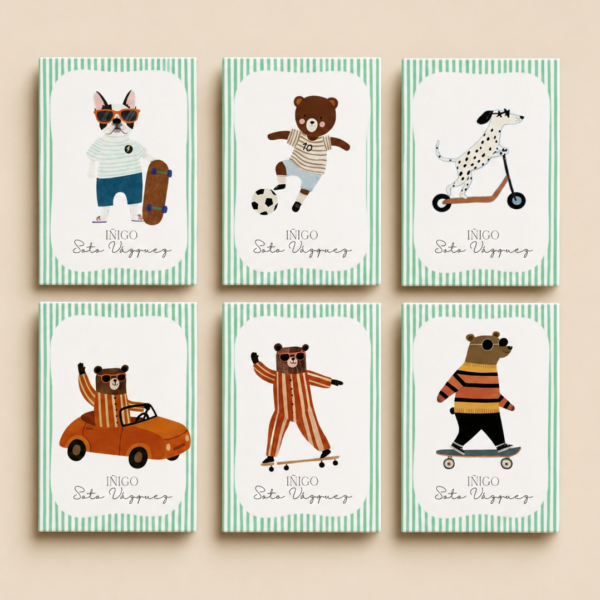 12 Tags Animales Cool