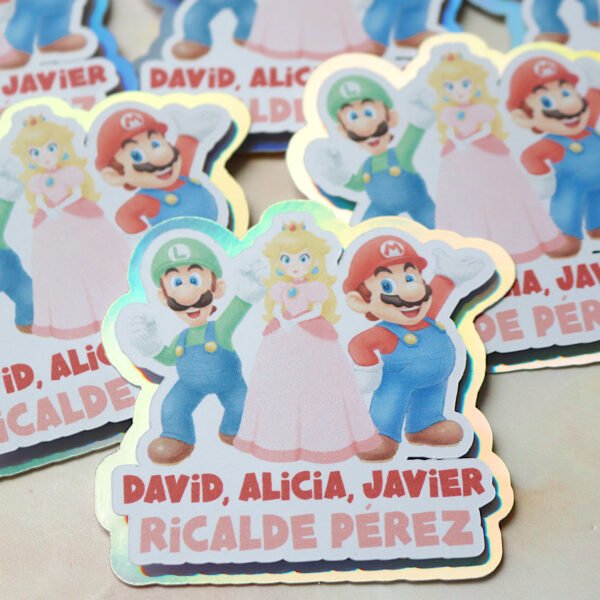 8 Maxi Tags MarioBros
