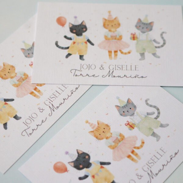18 Tags 3 Gatos