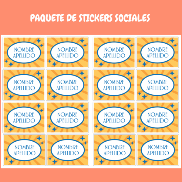 16 Stickers Comics