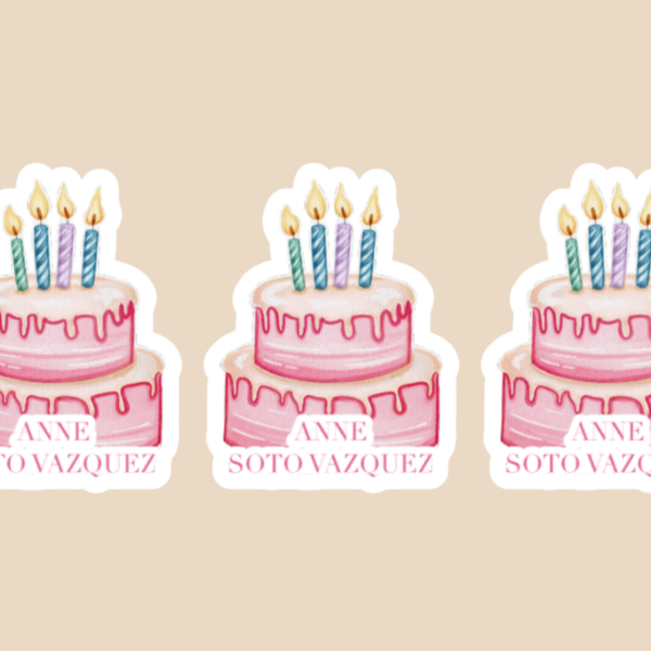 12 Tags Pastel