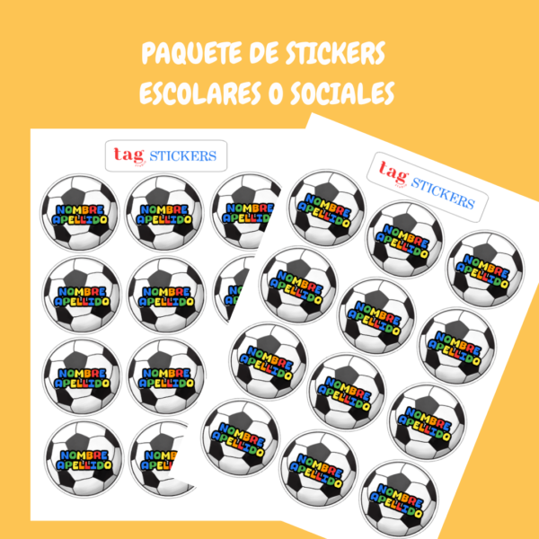 2 Hojas Stickers Balon