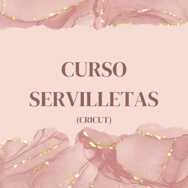 Curso Servilletas Personalizadas Cricut
