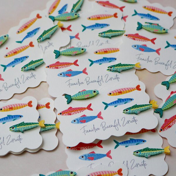 12 Tags Peces